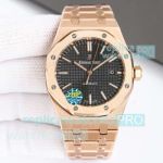 ZF Factory Swiss Copy Audemars Piguet Royal Oak 15500 Rose Gold 4302 Automatic Watch 
